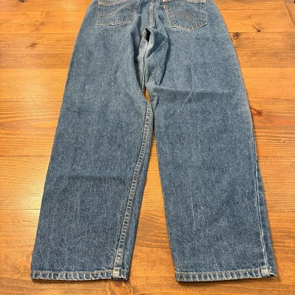 Vtg Levi's 550 Jeans Mens 36x30 Relaxed Fit Tapered Leg 5-Pocket Denim Blue 90s - Picture 7 of 8